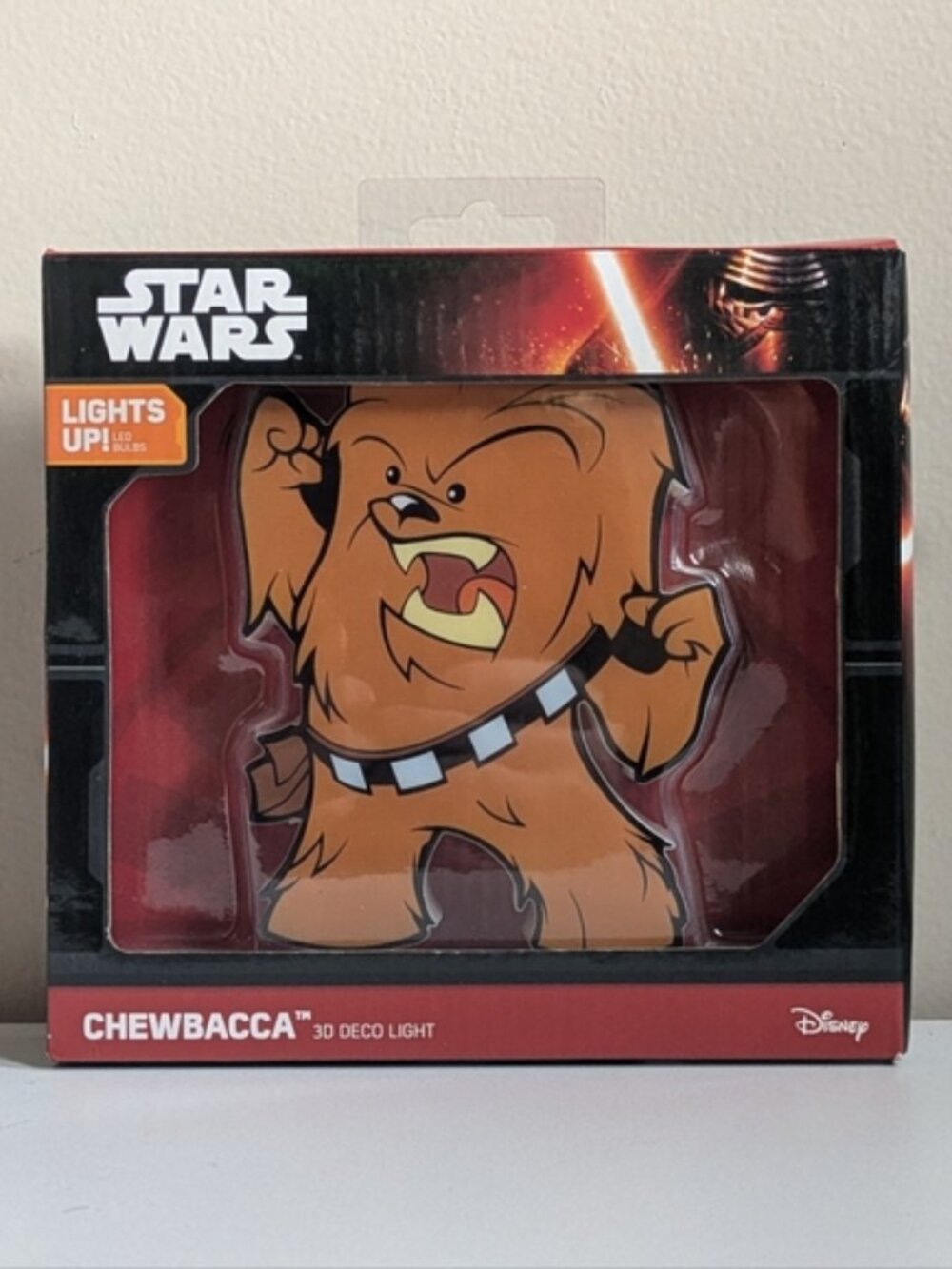 Disney Star Wars Chewbacca 3D Deco Light